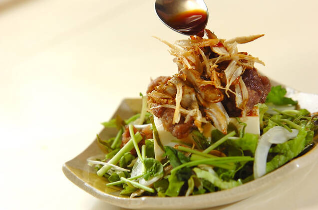 新ゴボウの揚げサラダの作り方の手順10