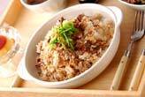牛肉の混ぜご飯