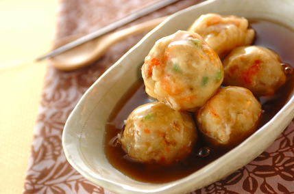 揚げ芋のあんかけ