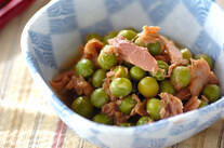 グリンピースのツナ煮