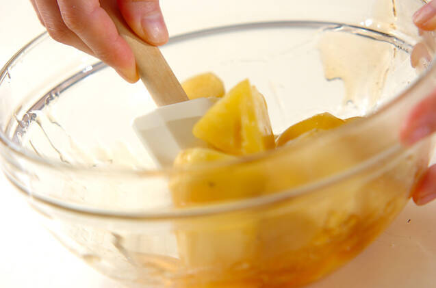 スイートイモサラダの作り方の手順4