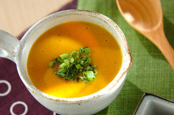 和風ニンジンポタージュ