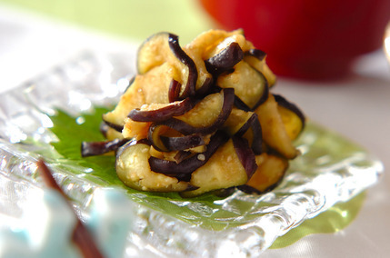 ナスのからし浅漬け