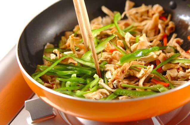 切干し大根のバターじょうゆ炒めの作り方の手順3