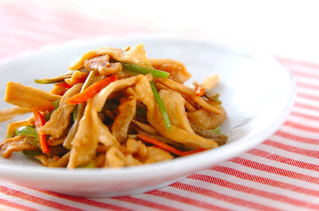 切干し大根のバターじょうゆ炒め