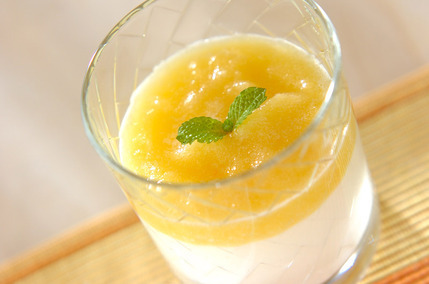 ヨーグルト寒天パインソース