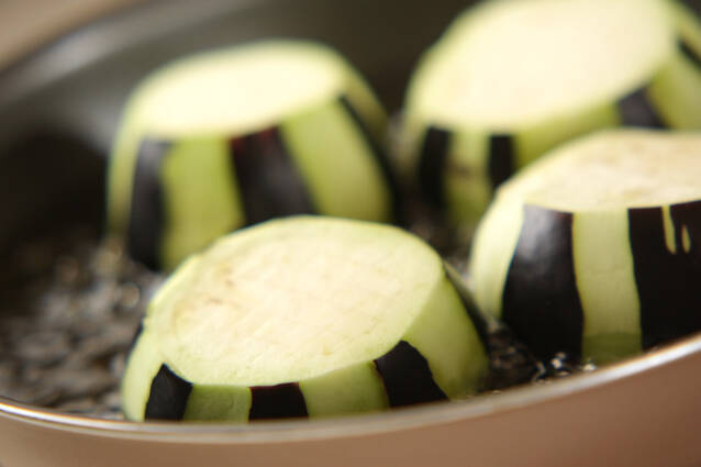 加茂ナスの赤みそ田楽の作り方の手順4