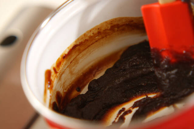 加茂ナスの赤みそ田楽の作り方の手順3