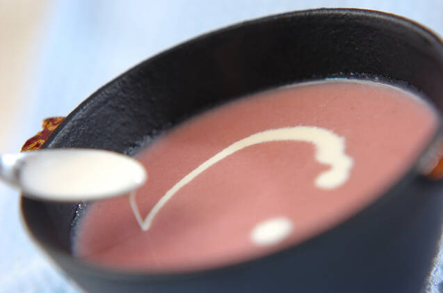 ビーツのピンクスープの作り方の手順6