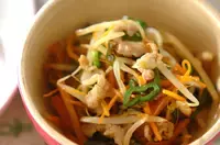 モヤシのソース炒め