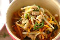 モヤシのソース炒め