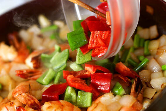 海老のカレー炒めの作り方の手順9