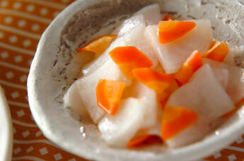 大根のもみ漬け