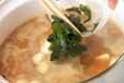 豆腐と貝われ菜のみそ汁の作り方5