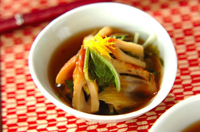 ちくわと白菜の煮物