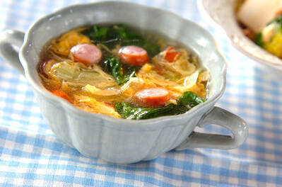 レタスのスープ レシピ 作り方 E レシピ 料理のプロが作る簡単レシピ