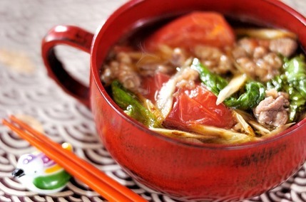 牛肉のピリ辛スープ