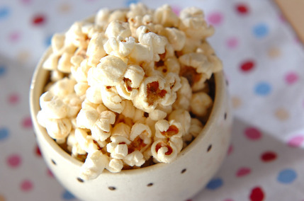 メープル風味のポップコーン