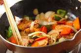 豚肉とピーマンの黒酢炒めの作り方7