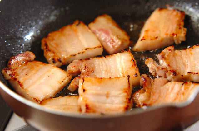 豚肉とピーマンの黒酢炒めの作り方の手順6