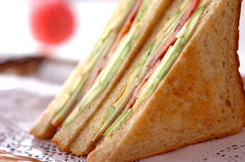 アボカド和風マリネサンド