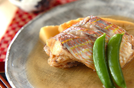 ショウガ香る！イトヨリの煮付け