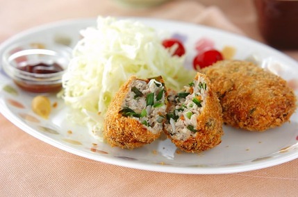 豆腐のメンチカツ
