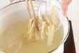 油揚げと豆腐のみそ汁の作り方の手順4
