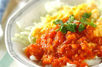 中華風フワフワ卵