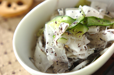 短冊大根のゆかり和え 副菜 レシピ 作り方 E レシピ 料理のプロが作る簡単レシピ