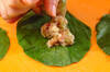 小松菜包みシューマイの作り方の手順2