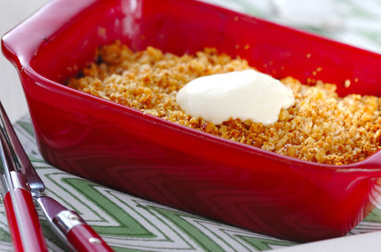 リンゴのデザート