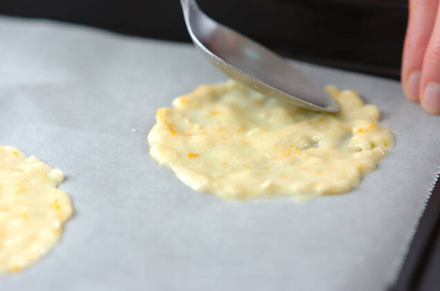 オレンジのチュイールの作り方の手順5