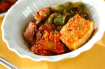 牛肉のキムチ煮