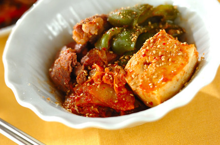 牛肉のキムチ煮