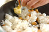 ヒヨコ豆入りクミン風味バターライスの作り方の手順2