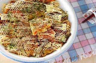 海鮮お好み焼き