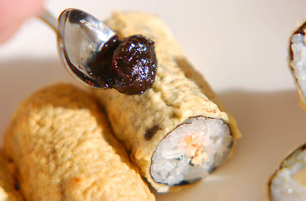 春の寿司天ぷらの作り方の手順7