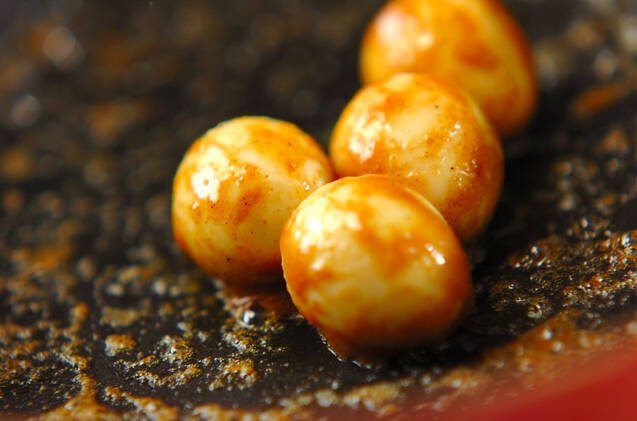 カレーウズラ卵の作り方の手順1