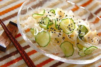 春雨のピリ辛サラダ