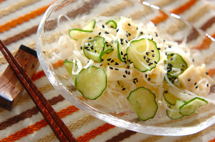 春雨のピリ辛サラダ