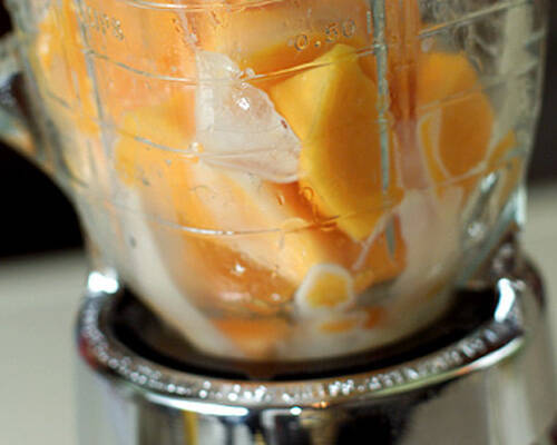 フレッシュフルーツのジュースの作り方の手順4