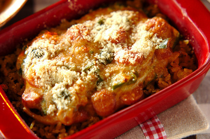 ソーセージのカレードリア