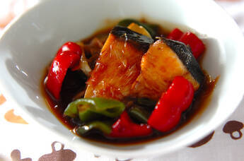 ブリのひとくち照り焼き