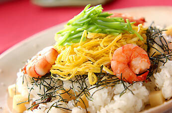 春のちらし寿司