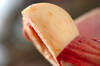 桃とカマンベールチーズのスティックオープンサンドの作り方の手順1