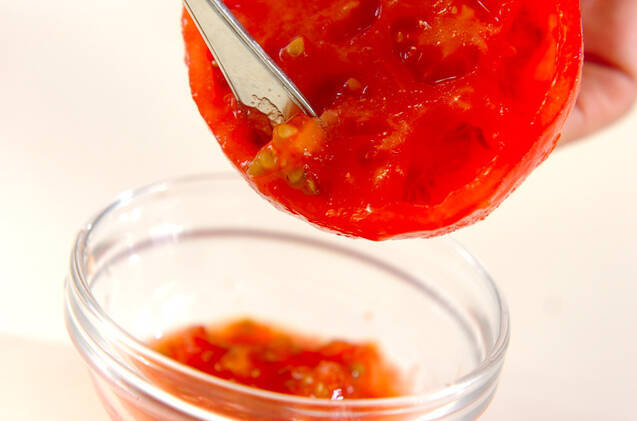 トマトかんの作り方の手順1