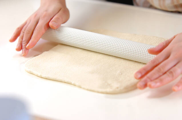 菜の花＆ベーコンフォカッチャの作り方の手順10