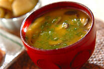 カボチャのみそ汁