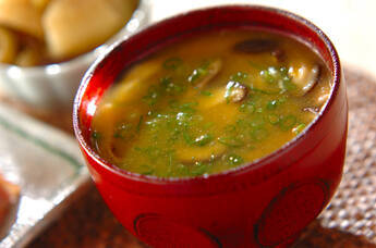 カボチャのみそ汁